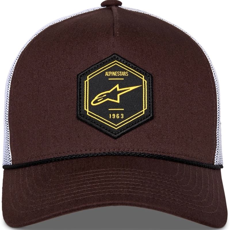Alpinestars Hexeon Trucker kapa smeđe-bijela