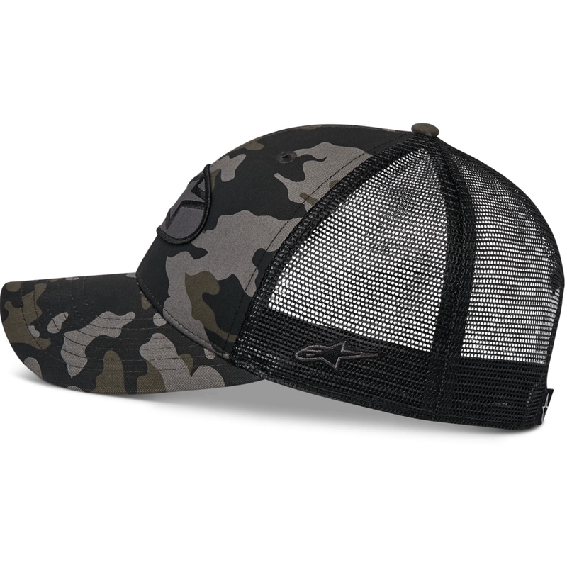 Alpinestars Oblique Camo Trucker kapa crno-kamuflažna-crna