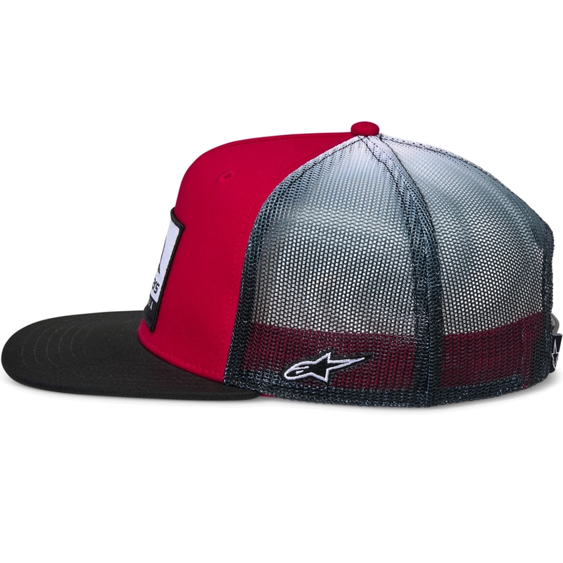 Alpinestars Cali Gradient Trucker kapa crveno-crno-bijela