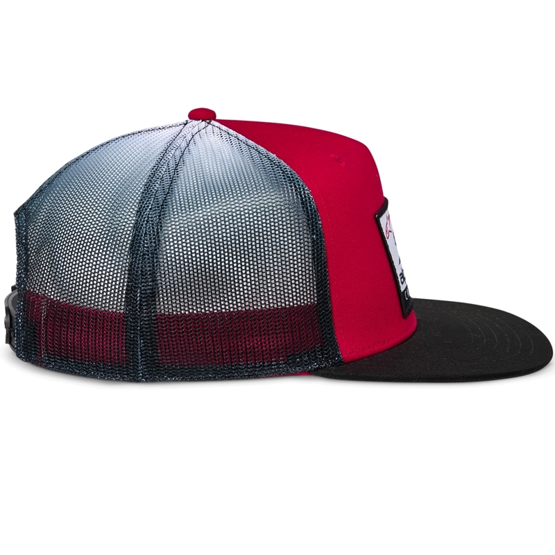 Alpinestars Cali Gradient Trucker kapa crveno-crno-bijela