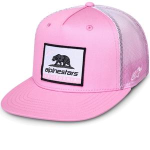 Alpinestars Cali Gradient Trucker kapa ružičasto-bijela