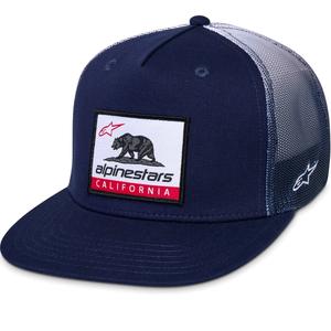 Alpinestars Cali Gradient bejzbol kapa, plava i bijela