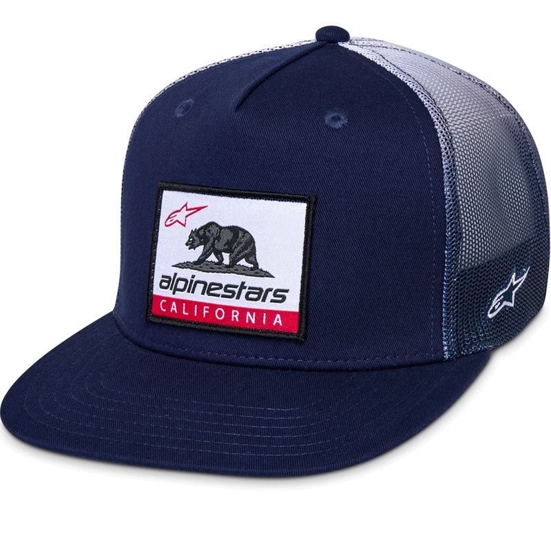 Alpinestars Cali Gradient Trucker kapa plavo-bijela