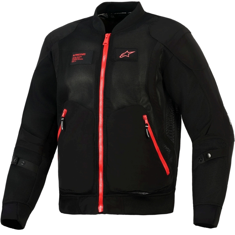 Alpinestars Flight Air motociklistička jakna crno-crvena
