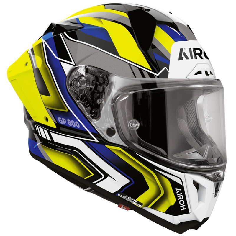 Airoh GP 800 Volt integralna motociklistička kaciga mat žuta