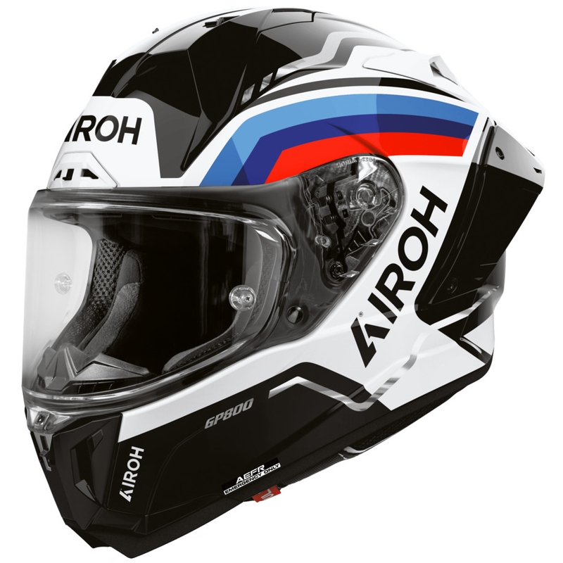 Airoh GP 800 Lane integralna motociklistička kaciga crna