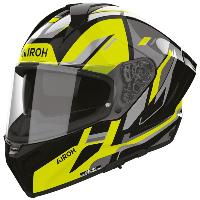 Airoh Matryx Sentry full face motociklistička kaciga žute boje