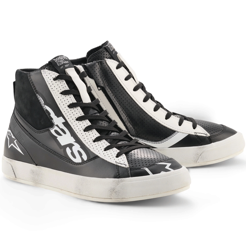 Alpinestars Stated Flair motociklističke čizme crno-bijele