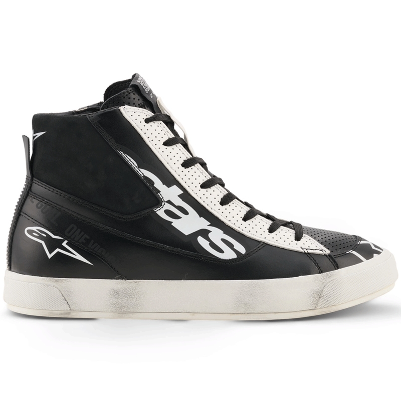 Alpinestars Stated Flair motociklističke čizme crno-bijele
