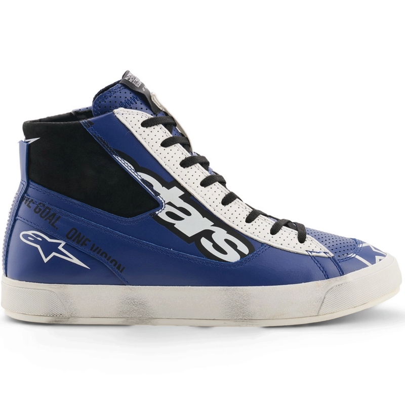 Alpinestars Stated Flair motociklističke čizme plavo-bijelo-crne