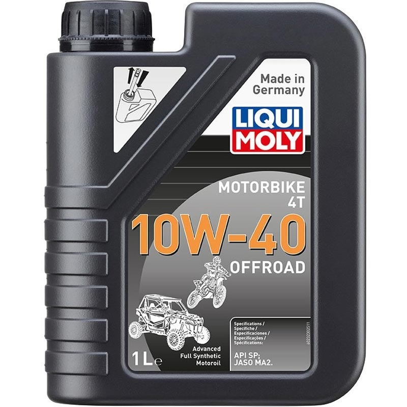 Sintetičko motorno ulje Liqui Moly Motorbike 4T 10W40 Offroad 1 l