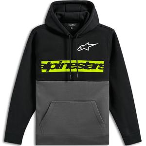 Alpinestars Parallel majica s kapuljačom crno-siva