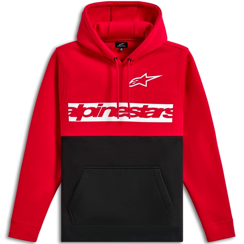 Alpinestars Parallel Hoodie crveno-crna