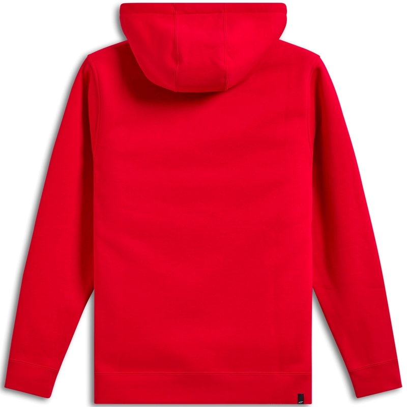 Alpinestars Ride Hoodie 3 crveno-fluo žuto-crna