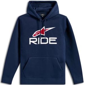 Alpinestars Ride Hoodie 3 plavo-bijelo-crvena