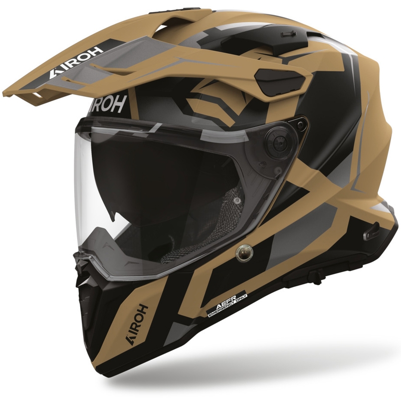 Airoh Commander 2 Polar Enduro motociklistička kaciga mat pijesak