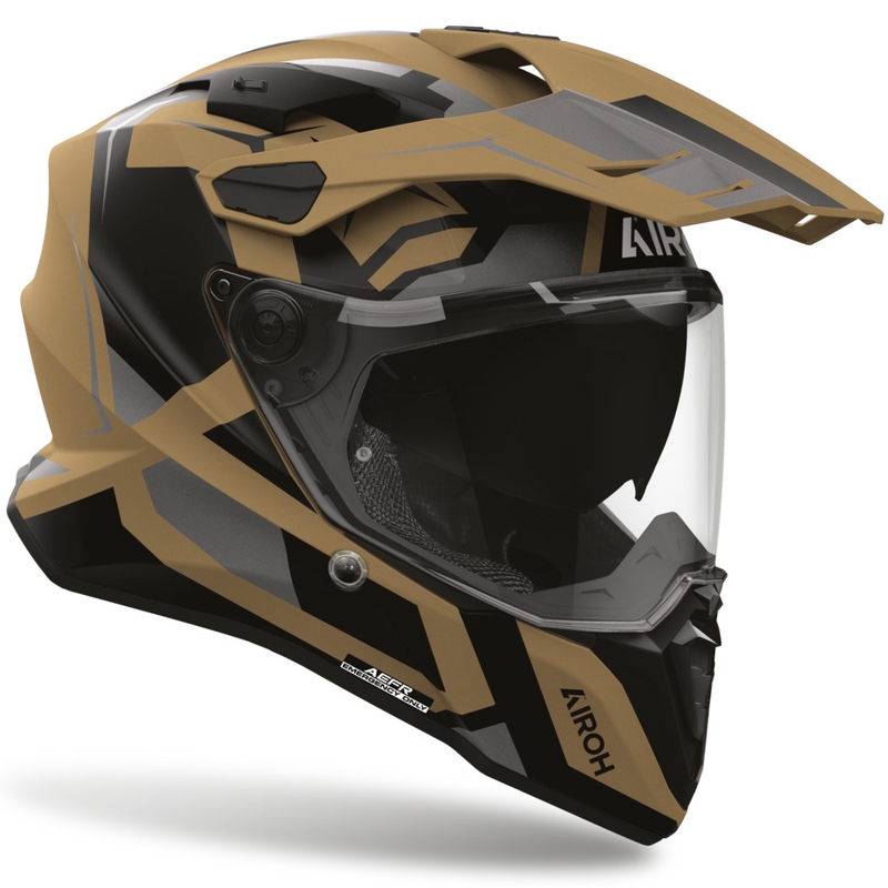 Airoh Commander 2 Polar Enduro motociklistička kaciga mat pijesak