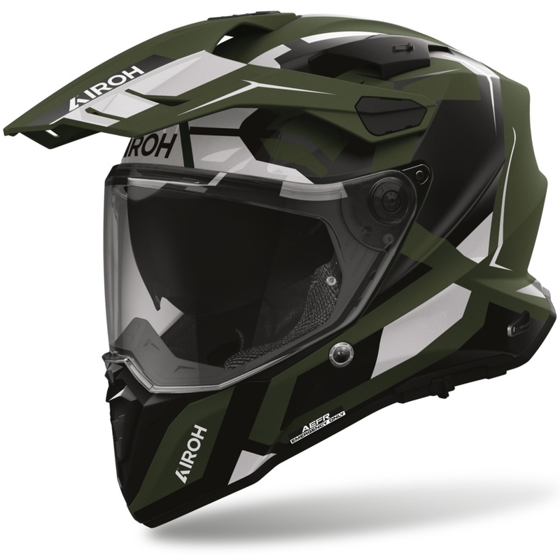 Airoh Commander 2 Polar integralna motociklistička kaciga mat zelene boje