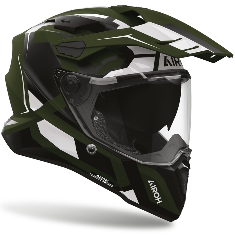 Airoh Commander 2 Polar integralna motociklistička kaciga mat zelene boje