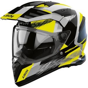 Enduro motociklistička kaciga Airoh BADX-X Airspeed žuta