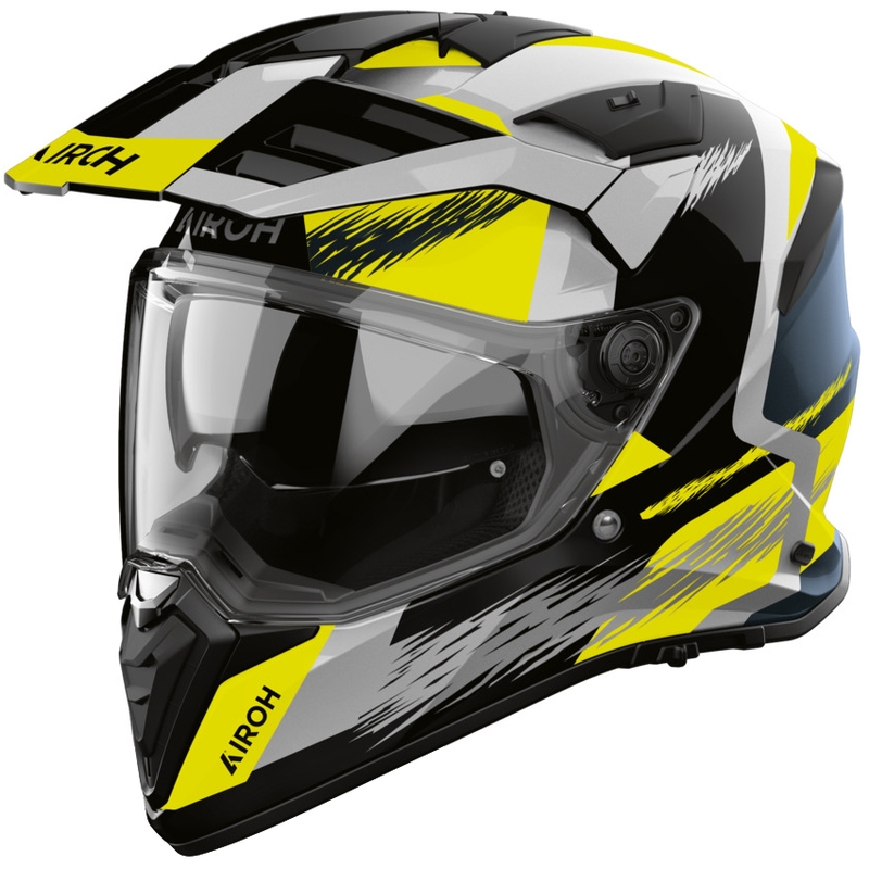 Enduro motociklistička kaciga Airoh BADX-X Airspeed žuta