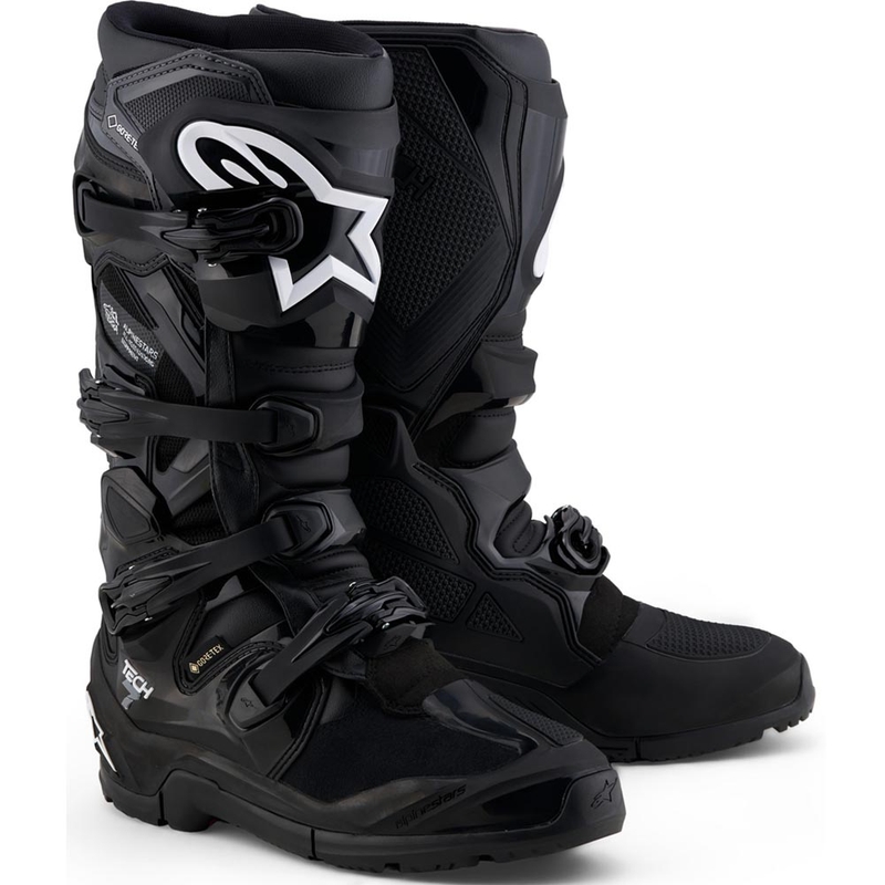 Alpinestars Tech 7 Enduro Gore-Tex® motociklističke čizme crno-tamno sive