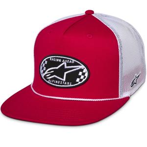Alpinestars Contender Trucker kapa crveno-bijela
