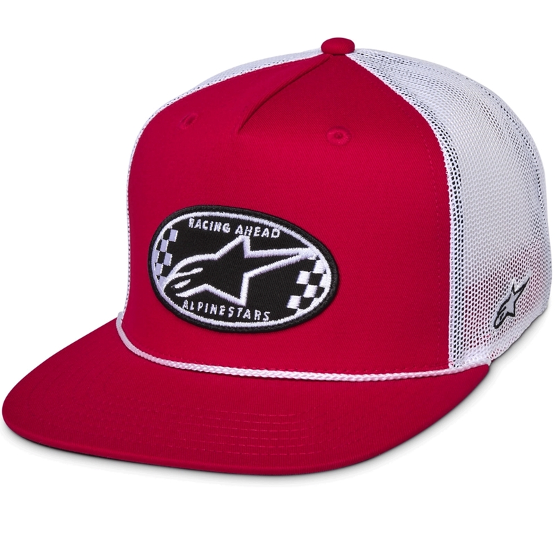 Alpinestars Contender Trucker kapa crveno-bijela