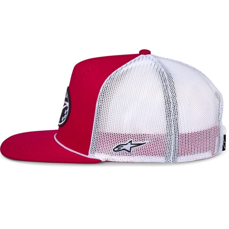 Alpinestars Contender Trucker kapa crveno-bijela