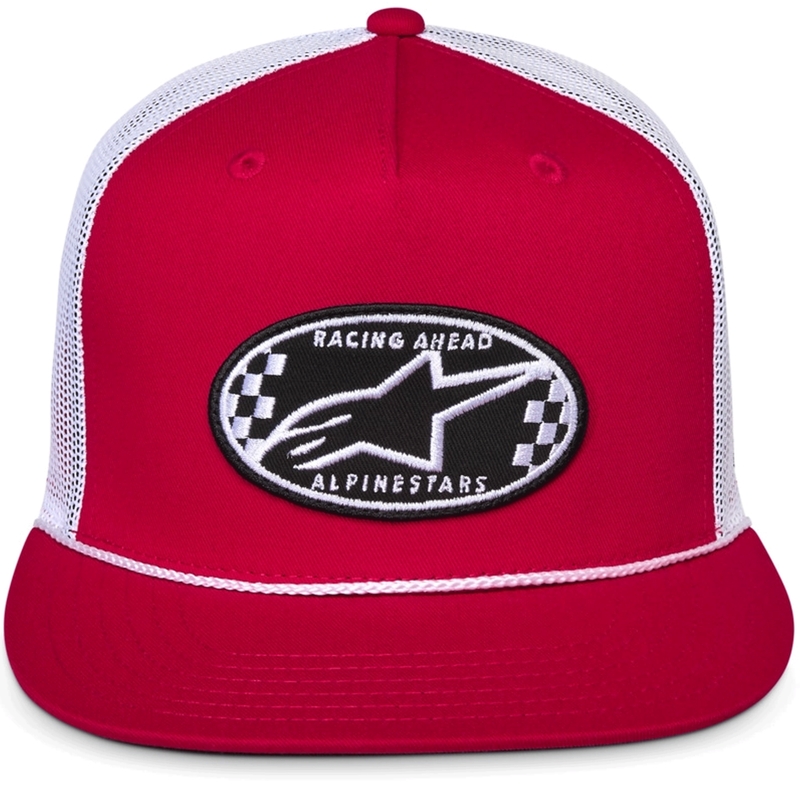 Alpinestars Contender Trucker kapa crveno-bijela