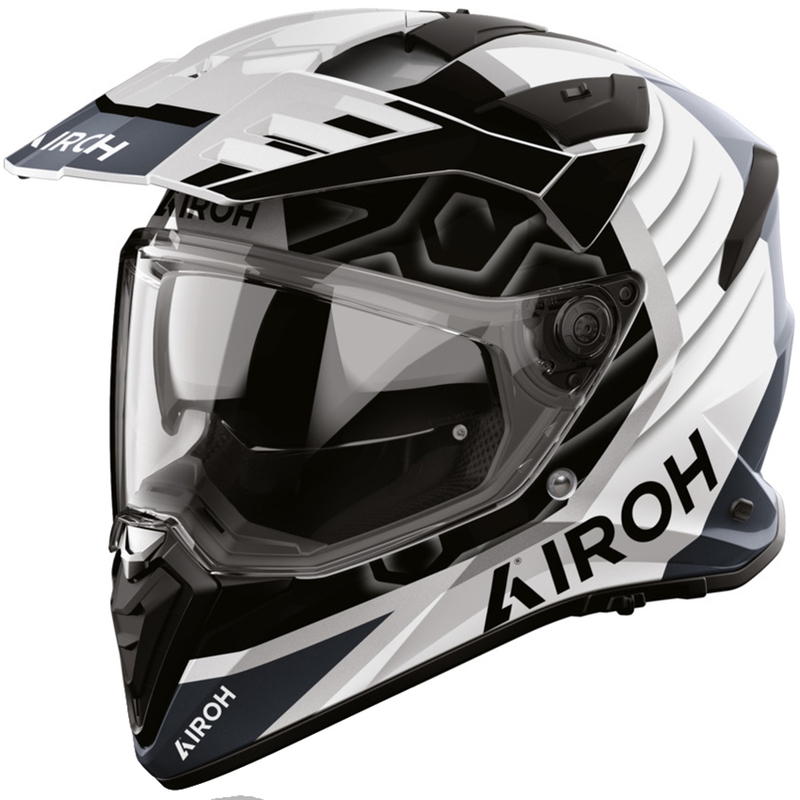 Enduro motociklistička kaciga Airoh BADX-X Cube siva