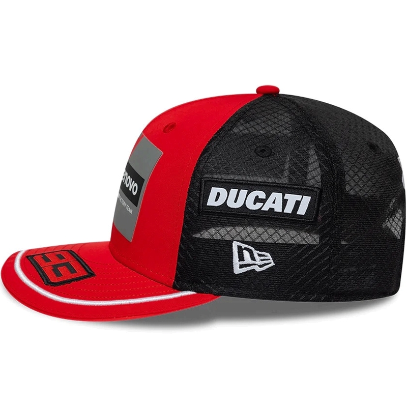 Ducati New Era Lenovo Marquez 93 kapa crno-crvena