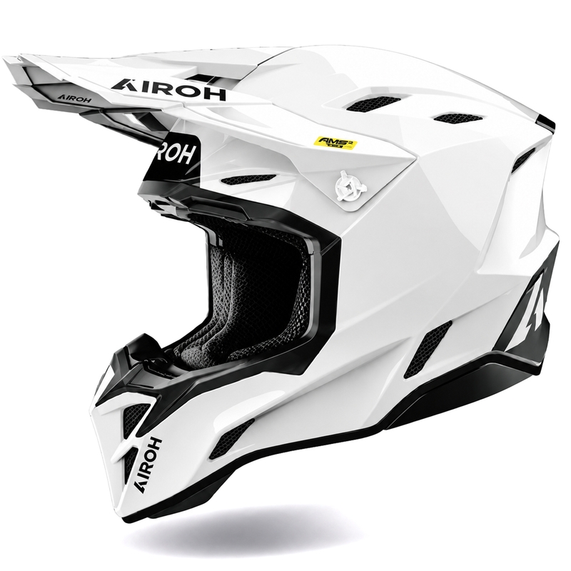 Airoh Aviator Factory Color kaciga za motokros, bijela