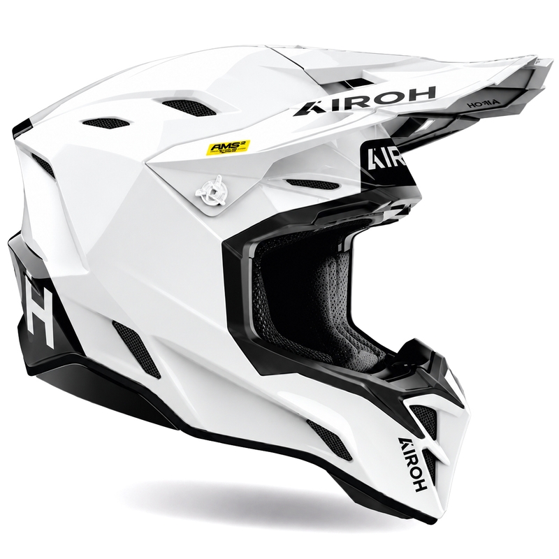 Airoh Aviator Factory Color kaciga za motokros, bijela