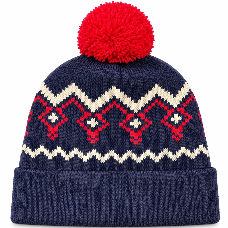 Red Bull Winter Beanie tamnoplavo-crvena