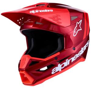 Alpinestars S-M3 Radium fluo crveno-bijela motokros kaciga