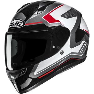 Integralna motociklistička kaciga HJC C10 Cric MC1 crno-bijelo-crvena