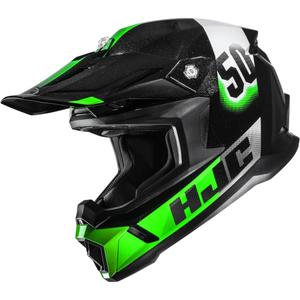 Motokros kaciga HJC C50 Dash MC4 crno-zeleno-bijela