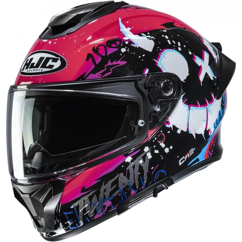 Integralna motociklistička kaciga HJC C71 FQ20 MC8 crno-roza