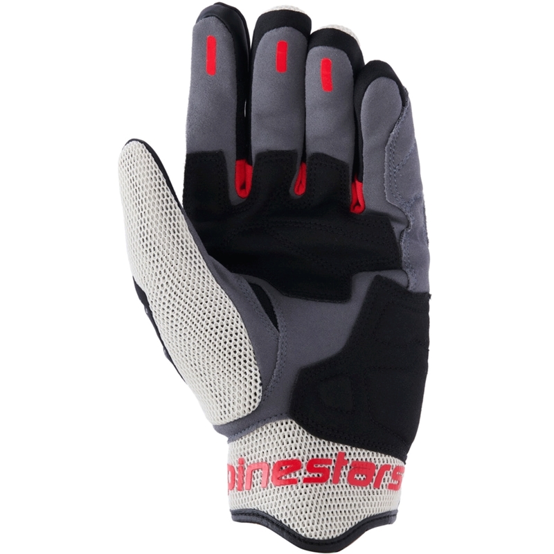 Alpinestars Mogress Airflow motociklističke rukavice crno-krem-crvene