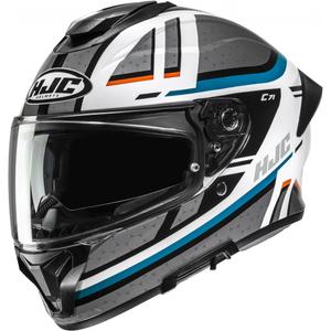 HJC C71 Novah MC27 full face motociklistička kaciga sivo-bijelo-plava
