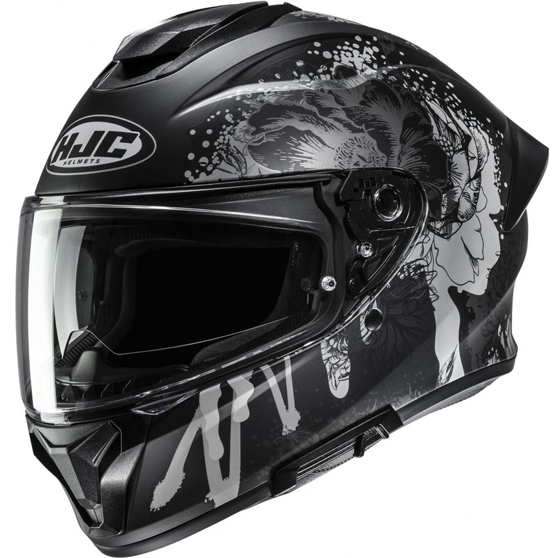 Integralna motociklistička kaciga HJC C71 Roko MC5SF crno-siva