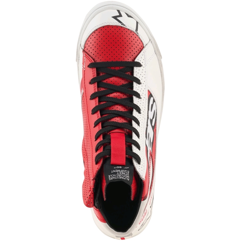 Alpinestars Stated Flair motociklističke čizme bijelo-crvene boje