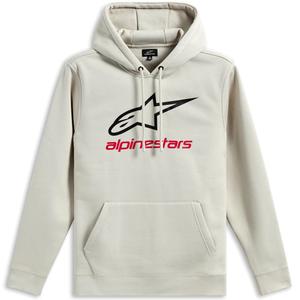 Alpinestars Always Hoodie 3 krem bijelo-crno-crvena
