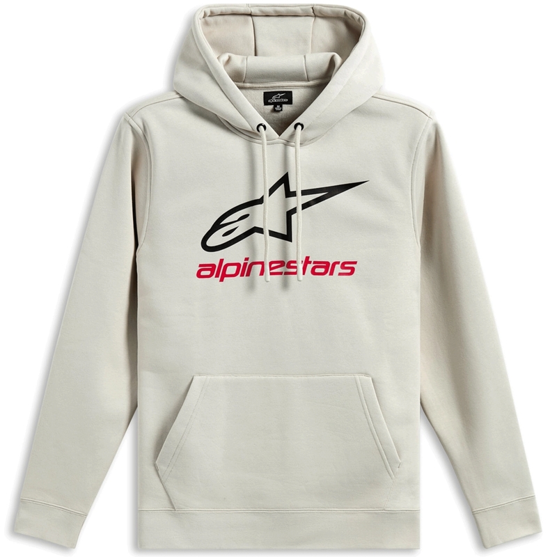 Alpinestars Always Hoodie 3 krem bijelo-crno-crvena