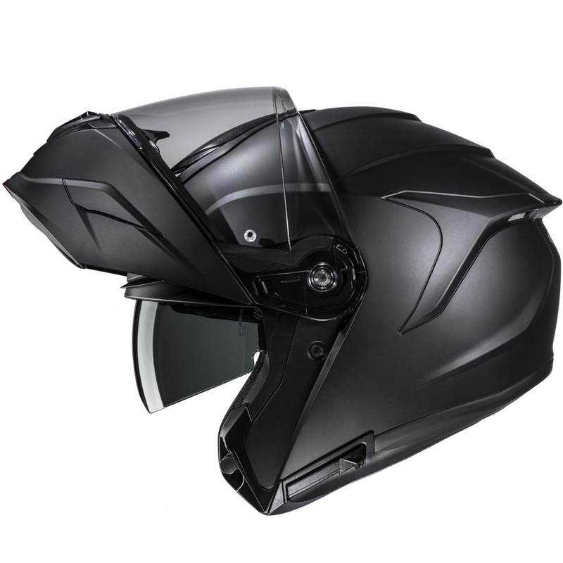Preklopna motociklistička kaciga HJC C92 Solid polumat crna