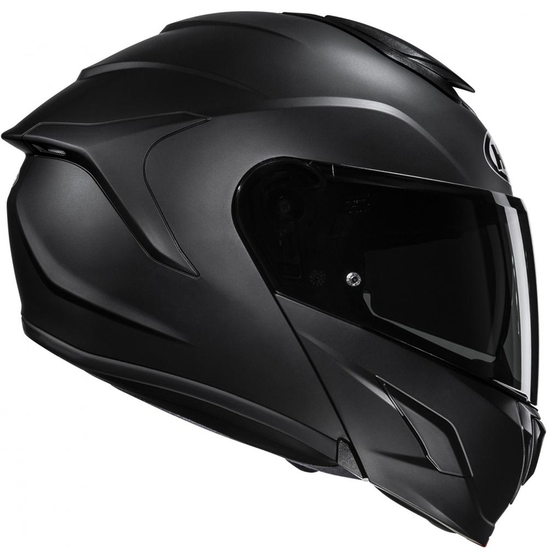 Preklopna motociklistička kaciga HJC C92 Solid polumat crna
