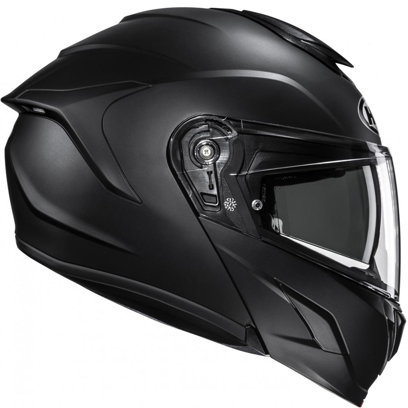 Preklopna motociklistička kaciga HJC C92 Solid polumat crna