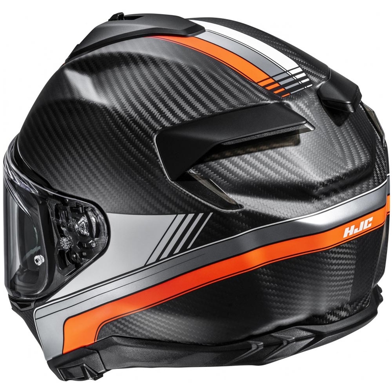 HJC F72 Carbon Eos MC6HSF integralna motociklistička kaciga crno-narančasta