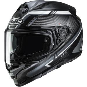Integralna motociklistička kaciga HJC F72 Carbon Kairo MC5SF crno-sivo-bijela
